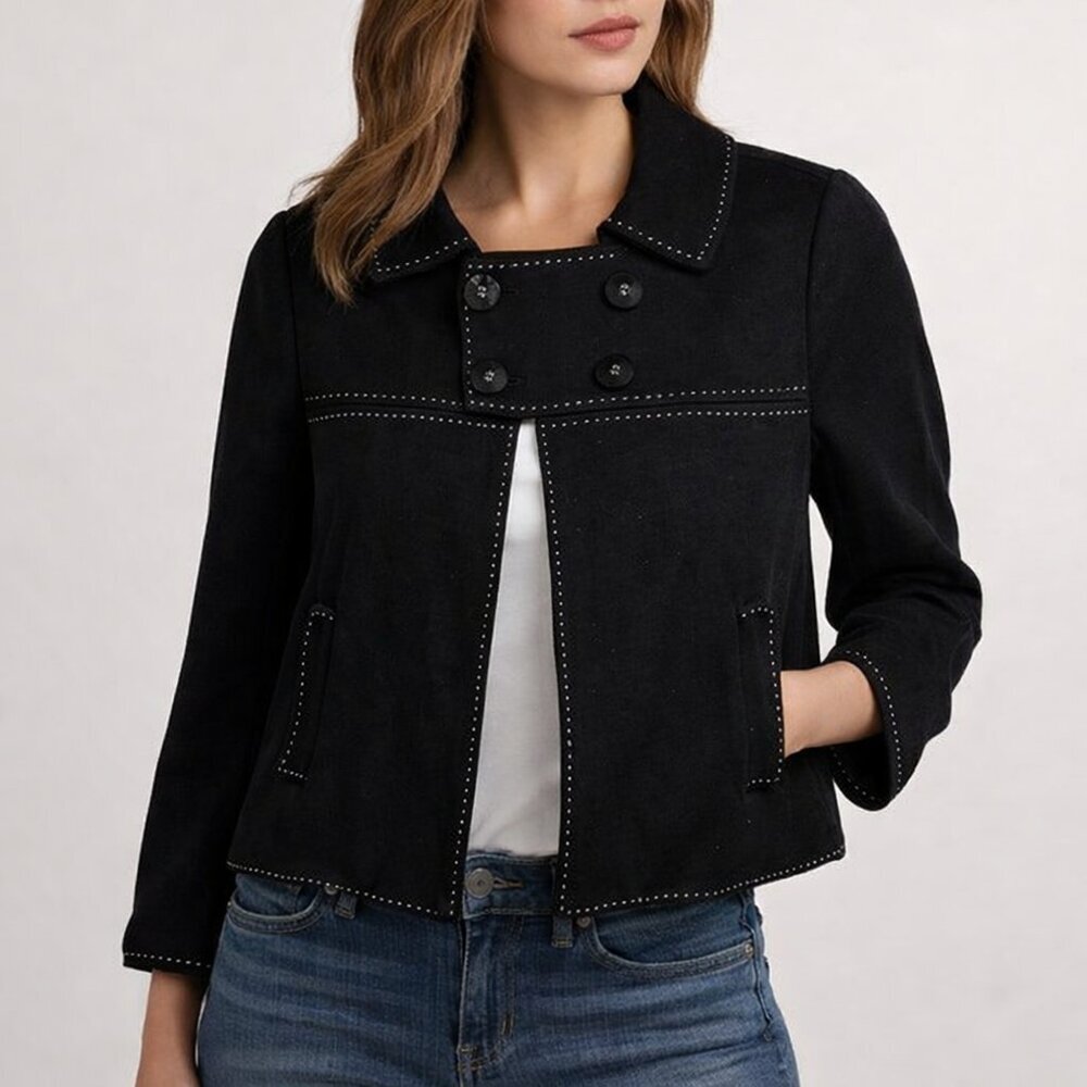 Sandro | 4-button Collar Blazer